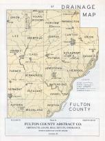 Fulton County Drainage Map, Fulton County 195x
